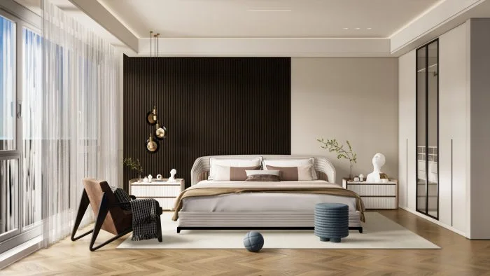 Akupanel 'Zwart eiken' 270x60cm - WoodzZz - Afbeelding 5