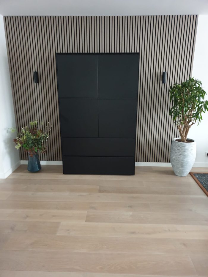 Akupanel 'Zilver Perenhout' 270x60cm - WoodzZz - Afbeelding 5