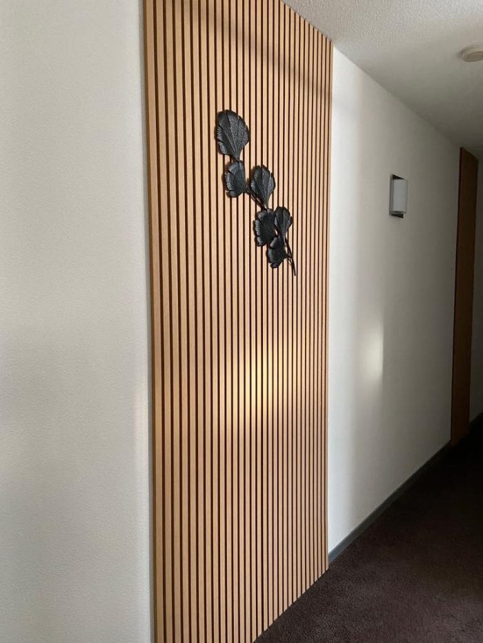Akupanel 'Eiken - Geel MDF' 270x60cm - WoodzZz - Afbeelding 5