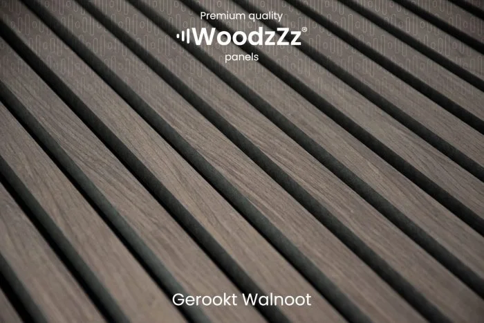 Akupanel 'Gerookt Walnoot' 270x60cm - WoodzZz - Afbeelding 3