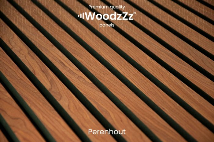 Akupanel 'Perenhout' 270x60cm - WoodzZz - Afbeelding 3