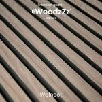 Akupanel 'Walnoot' 270x60cm - WoodzZz