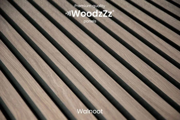 Akupanel 60 'Walnoot' 60x60cm - WoodzZz - Afbeelding 2