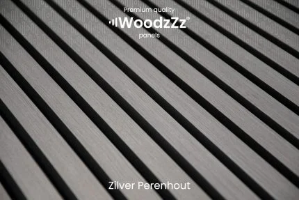 Akupanel 'Zilver Perenhout' 270x60cm - WoodzZz