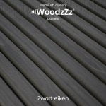 Akupanel 'Zwart eiken' 270x60cm - WoodzZz