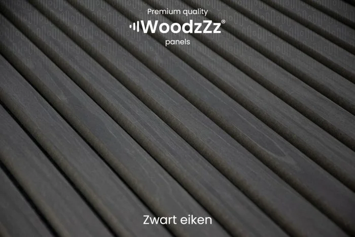 Akupanel 'Zwart eiken' 270x60cm - WoodzZz - Afbeelding 3