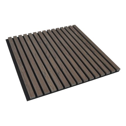 Akupanel 60 'Gerookt walnoot' - 60x60cm - WoodzZz