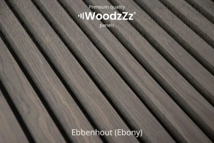 Akupanel 'Ebony' 270x60cm - WoodzZz