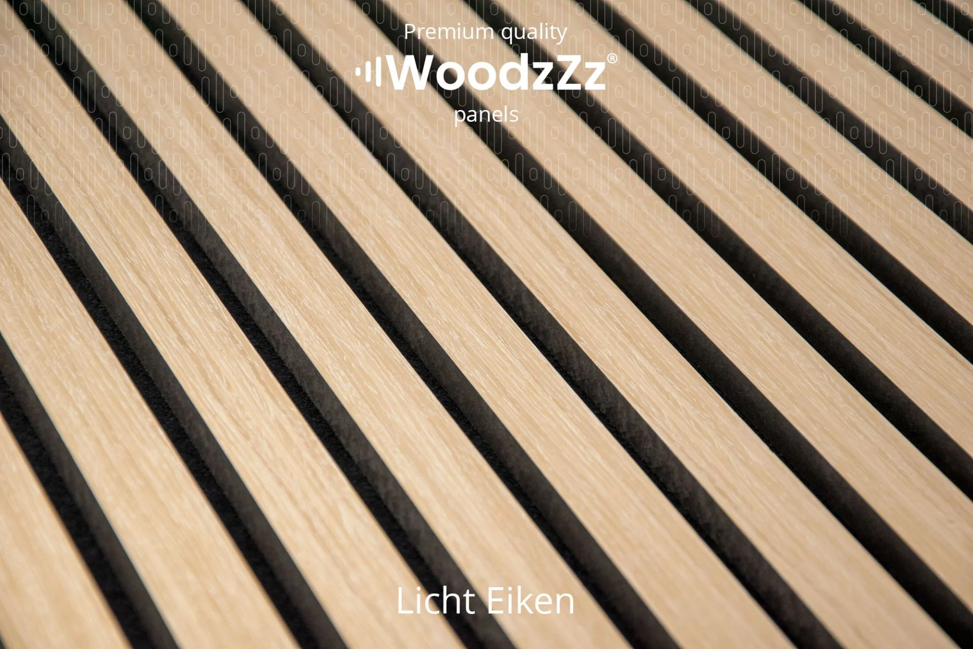 Akupanel 'Licht Eiken' 270x60cm - WoodzZz - Afbeelding 1