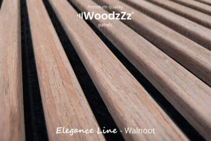 Akupanel 'Elegance Line - Walnoot' 270x60cm - WoodzZz