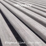 Akupanel 'Elegance Line - Zilver Eiken' 270x60cm - WoodzZz