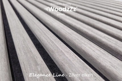 Akupanel 'Elegance Line - Zilver Eiken' 270x60cm - WoodzZz