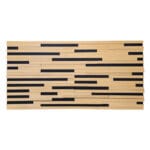 Akoestisch 3D akustrip paneel - Eiken - 120x60cm